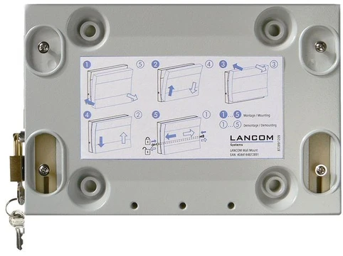 Carruzzo LANCOM Wall Mount (LN, Bulk 10) Metalinis