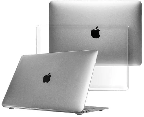 Carruzzo LAUT Slim Crystal-X, skirtas „Macbook Air 15“ M2 2022/M3 2024 (krištolo spalvos)