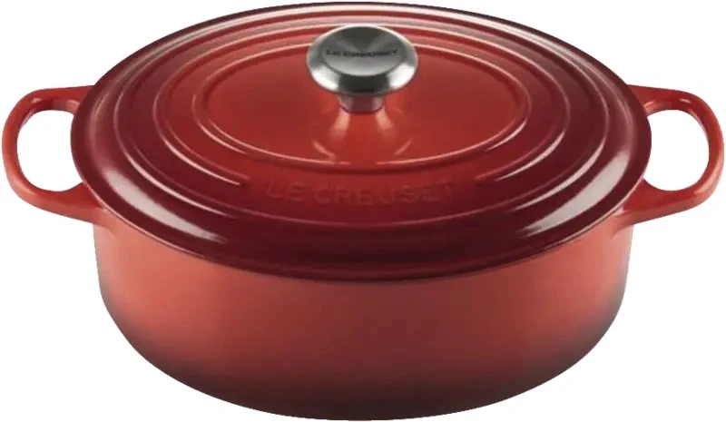 Le Creuset Signature Roaster ovalus 35 cm vyšnių raudonumo (21178350602430)