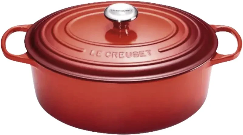 Le Creuset Signature Roaster ovalus 40 cm vyšnių raudonumo (21178400602430)