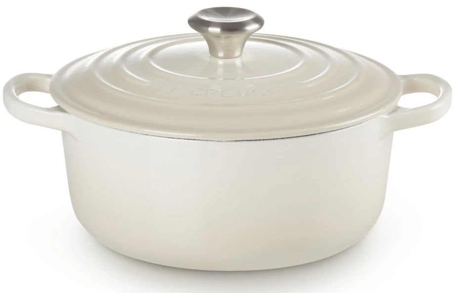 Le Creuset Signature Roaster apvalus 20 cm meringue (21177207164430)