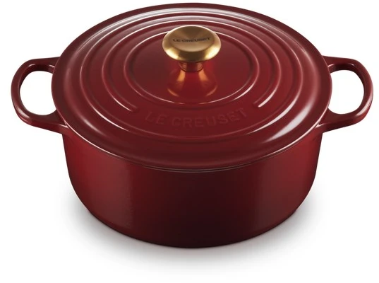 Puodas - Le Creuset Signature Roaster 26cm 5.3L Ketaus Indas, Tinka Indaplovėje