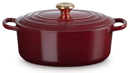 Carruzzo Le Creuset 21178299494441 prikaistuvis 4,7 L Ovalus Raudona