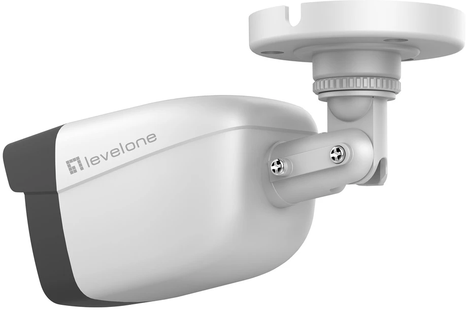 Level One Carruzzo LevelOne FCS-5201 apsaugos stebėjimo kamera Kulka (forma) IP apsaugos kamera Vidaus ir lauko 1920 x 1080 pikseliai Lubos / siena
