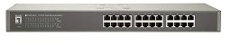 Šakotuvas Level One Carruzzo LevelOne FSW-2450 tinklo komutatorius Ne-valdomas Fast Ethernet (10/100) Juoda