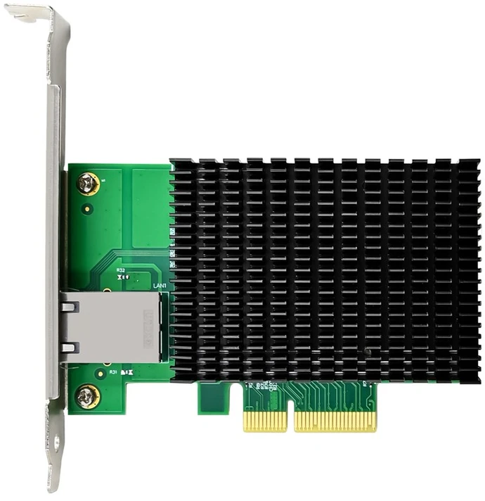 Level One Netzwerkadapter GNC-0210 10-Gigabit PCIe 1xRJ45 sw