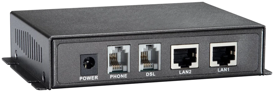 Level One Carruzzo LevelOne VDS-1202 tinklo medijos keitiklis 100 Mbit/ai Pilka