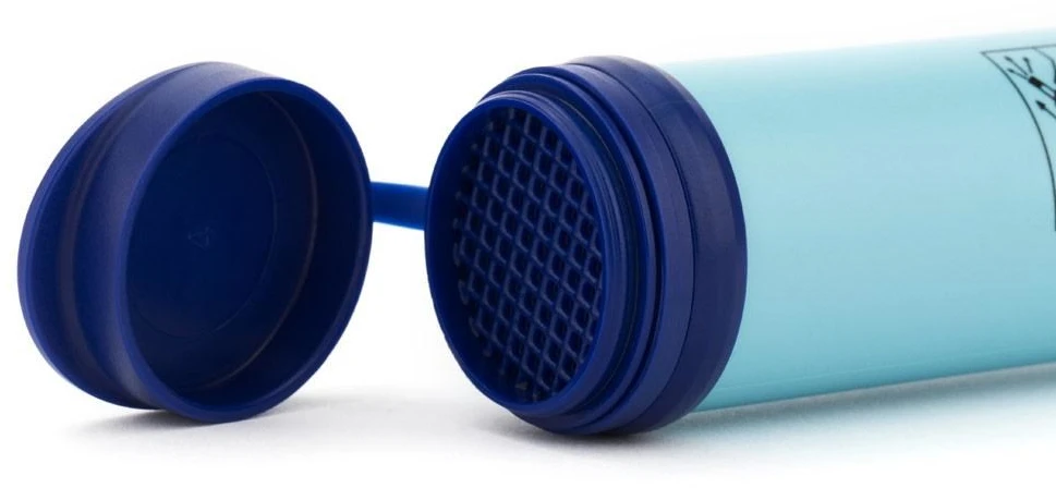 Gertuvė Lifestraw Personal vandens filtras šiaudų kalnas mėlynas