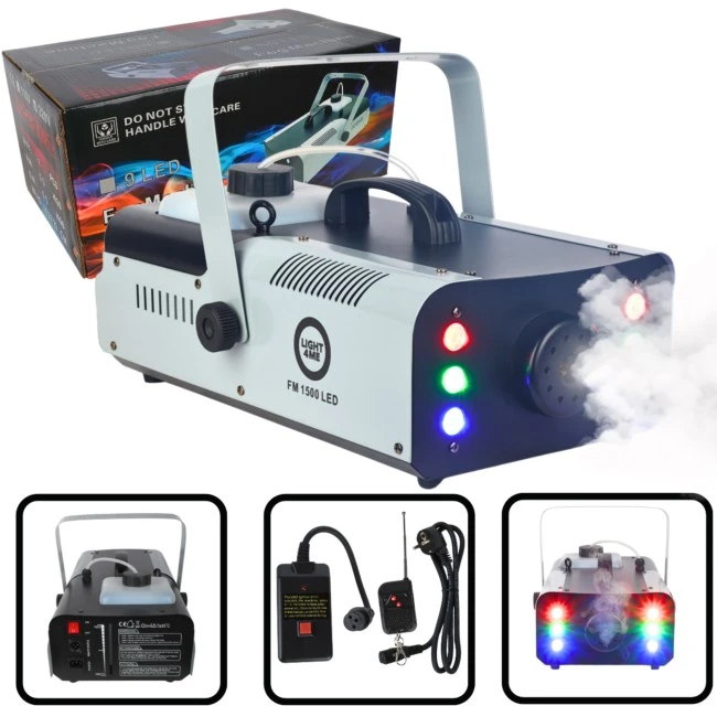Carruzzo LIGHT4ME FM 1500 LED rūko mašinos dūmų generatorius