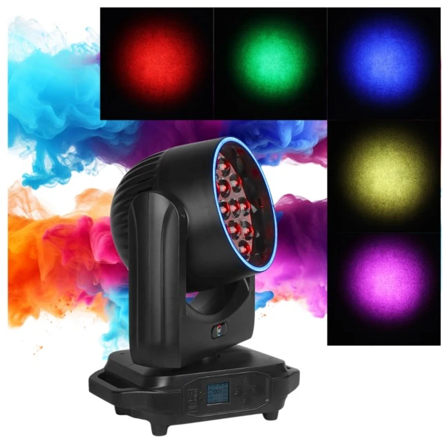 Carruzzo LIGHT4ME SKY WASH 19x15W RGBW judantis galvos žibintas