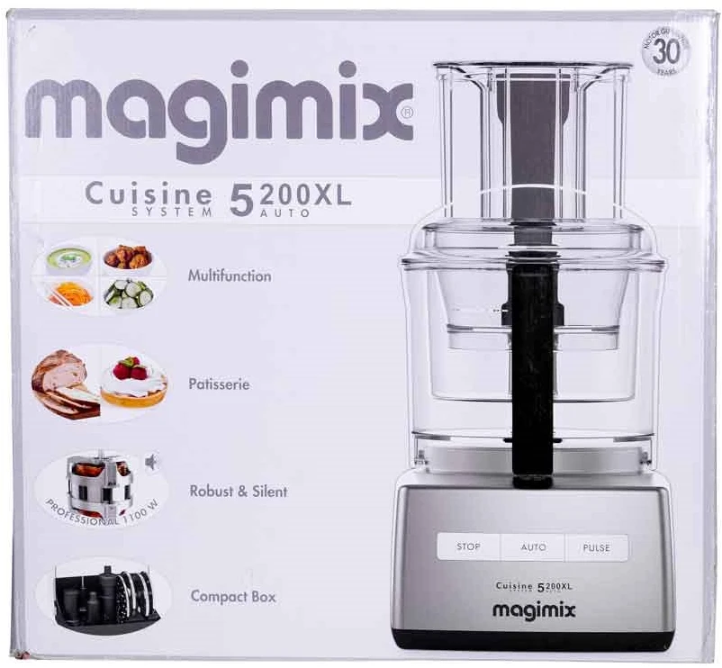 Virtuvinis kombainas Magimix CS 5200 XL, spalva: balta
