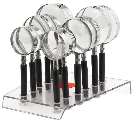 Carruzzo Oem Padidinimo stiklų rinkinys CLASSIC 4D 50/65 / 75mm - 12 vnt