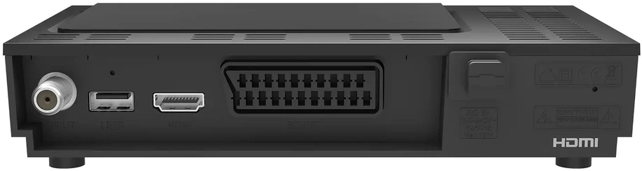 Carruzzo Megasat HD 601 V5 Palydovinė „Full HD“ Juoda