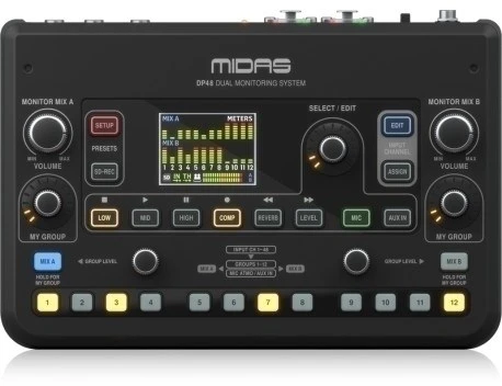 Carruzzo Midas DP48 48 kanalų monitorinis mikšeris