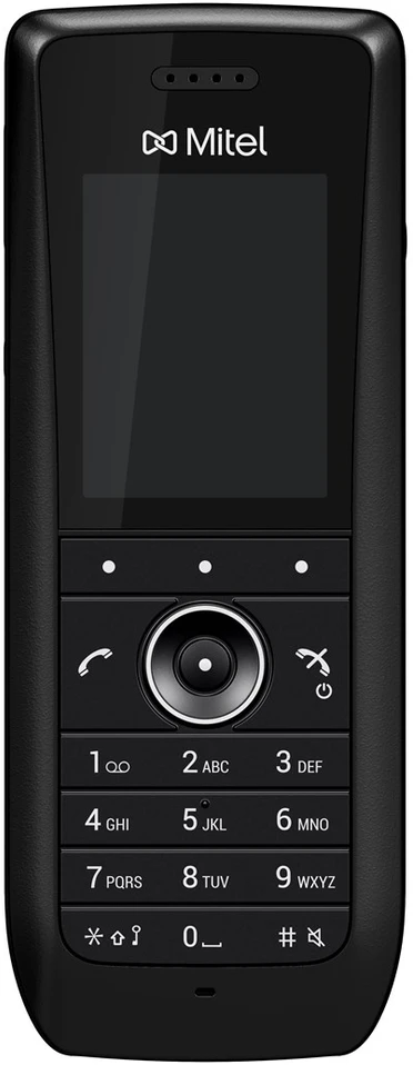 Carruzzo Mitel 5614 DECT telefonas Skambintojo ID Juoda