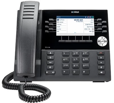 Carruzzo Mitel 6930w IP telefonas Juoda „Wi-Fi“