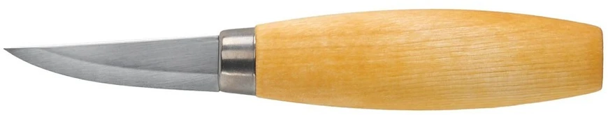 Medžio drožinėjimo peilis Morakniv® 120, tiesus, geležtė 60x2,7mm. Laminuotas plienas, beržinė rankena