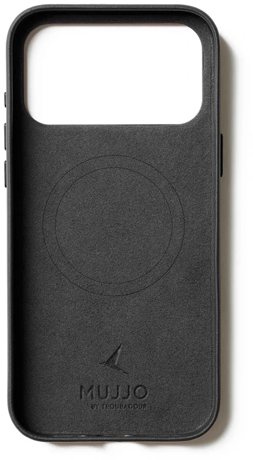 Carruzzo Mujjo Leather Wallet Case mobiliojo telefono dėklas 17,5 cm (6.9″) Piniginės tipo Juoda