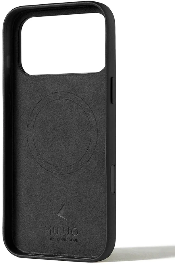 Carruzzo Mujjo Leather Wallet Case mobiliojo telefono dėklas 17,5 cm (6.9″) Piniginės tipo Juoda