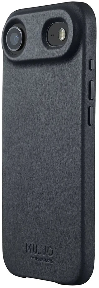 Carruzzo Mujjo Odinis dėklas - etui skórzane do iPhone Air kompatybilne su MagSafe (basalt)