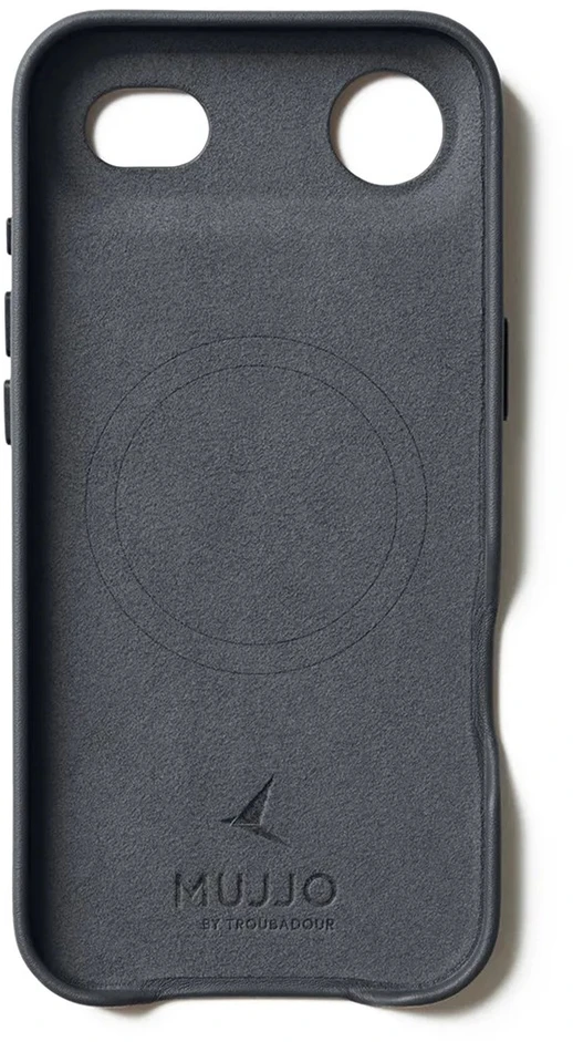 Carruzzo Mujjo Odinis dėklas - etui skórzane do iPhone Air kompatybilne su MagSafe (basalt)