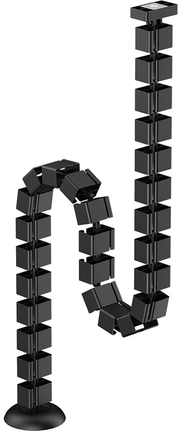 Laikiklis NEOMOUNTS CABLE SPINE ORGANIZER FOR SIT/STAND DESK FRAMES, MAGNET MOUNTED, Juodas