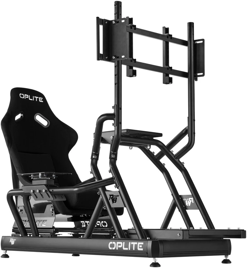 Carruzzo Oplite OP-R8-SMSB monitoriaus laikiklis arba stovas 144,8 cm (57″) Stalas Juoda
