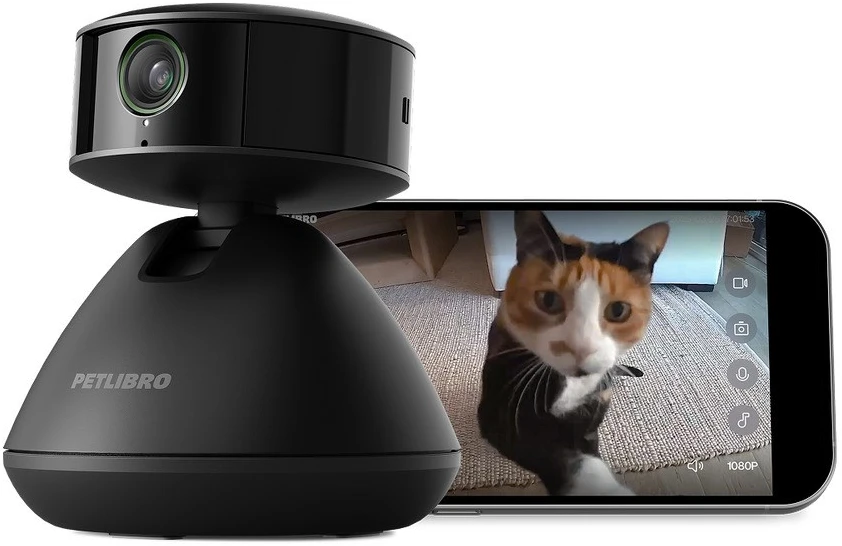 Carruzzo Petlibro Scout Smart Camera Skliautas IP apsaugos kamera Vidaus 1920 x 1080 pikseliai Lubos / siena / stalas