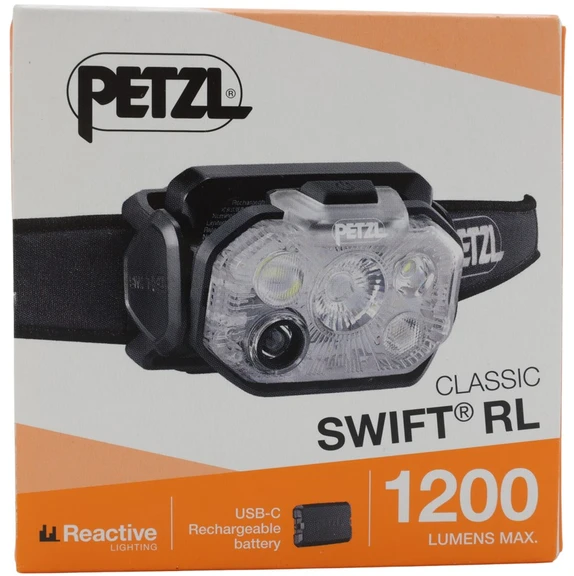 Carruzzo Petzl E095BD00 Headlamp SWIFT? RL CLASSIC juodas