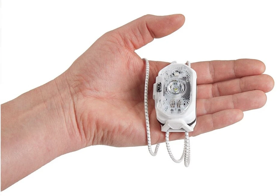 Carruzzo Petzl Swift LT Balta Ant galvos tvirtinamas žibintuvėlis LED