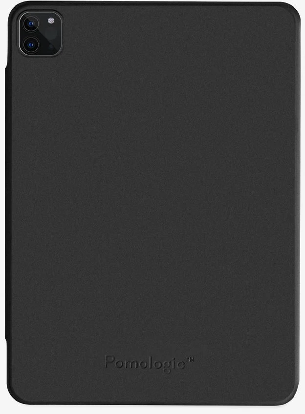 Carruzzo „Pomologic“ knygų viršelis, skirtas „iPad Air 13“ M2 (2024) / M3 (2025) / M4 (2026) antracito spalvos