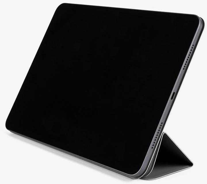 Carruzzo „Pomologic“ knygų viršelis, skirtas „iPad Air 13“ M2 (2024) / M3 (2025) / M4 (2026) antracito spalvos