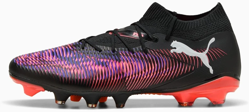 Carruzzo PUMA Future 8 Match FG/AG Futbolas Unisekso stiliaus Juoda, Multi spalvos