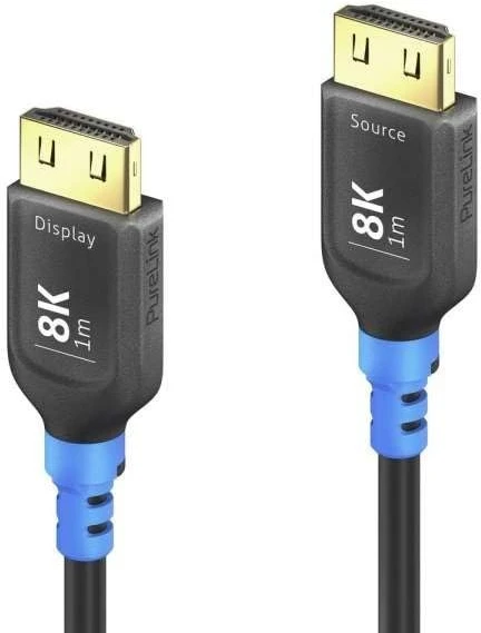 Carruzzo PureLink FI-H150-150 HDMI kabelis 15 m HDMI A tipo (standartinis) Juoda, Mėlyna