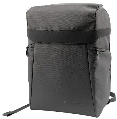 Carruzzo RealPower 495559 kuprinė Kelioninė kuprinė Juoda