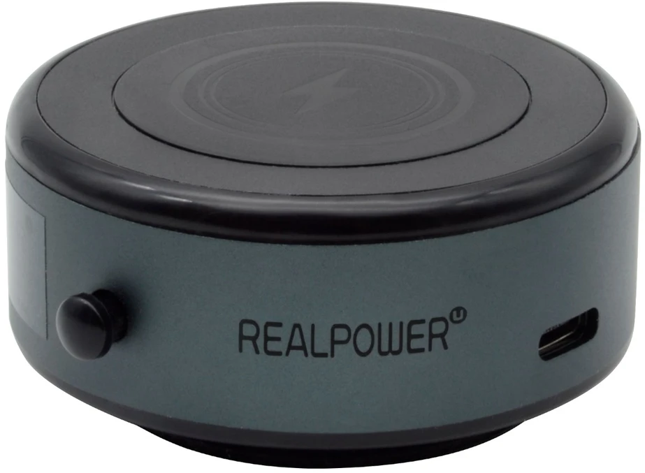 Carruzzo RealPower ChargeAir MAG Car Laikiklis Mobilusis telefonas / išmanusis Juoda