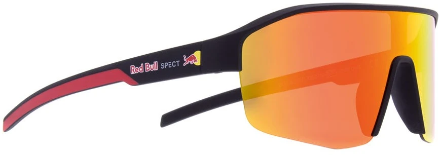 Carruzzo RedBull SPECT Dundee Dviratininko akiniai Unisekso stiliaus Visu rėmeliu Juoda