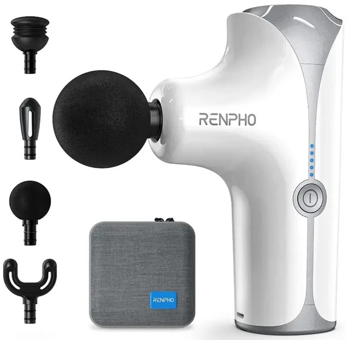 Carruzzo Renpho PEU-RP-GM173-WH masažuoklis Universalus Juoda, Balta, Pilka