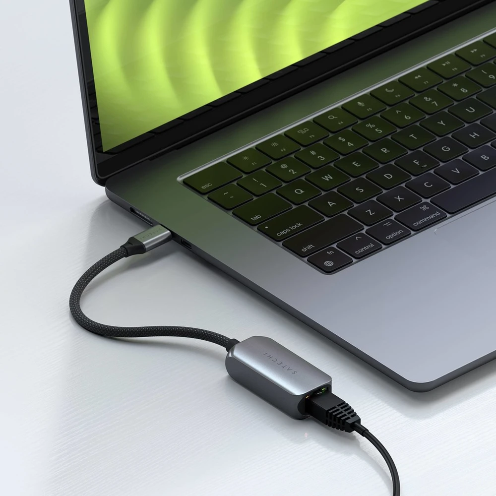 SATECHI USB-C 2.5 Gigabit Ethernet adapteris