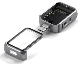 Carruzzo Satechi ST-E2230M saugojimo diskų korpusas SSD korpusas Pilka M.2