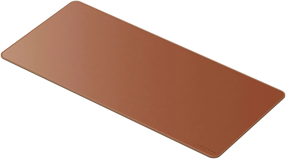 SATECHI Vegan-Leather Premium stalo kilimėlis (rudas)