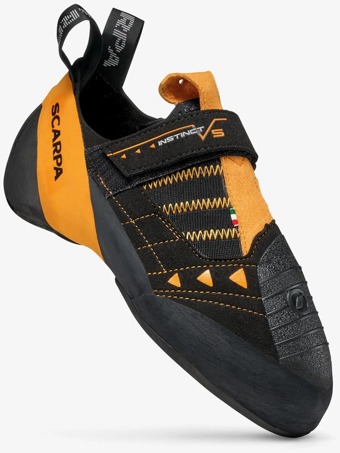 Carruzzo Laipiojimo bateliai Scarpa Instinct VS, juodi ir oranžiniai, 41 dydis