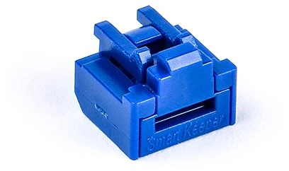 Smart Keeper Carruzzo Smartkeeper NL03P2DB jungčių blokatorius Prievadų blokatorius RJ-45 Mėlyna 100 vnt