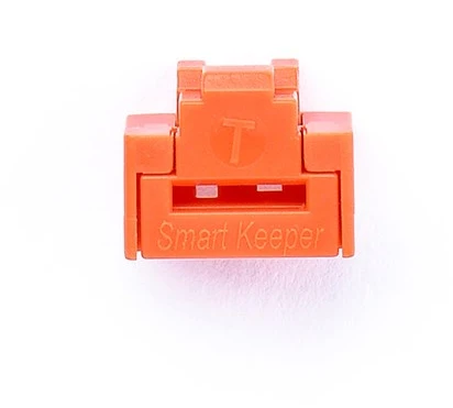 Smart Keeper Carruzzo Smartkeeper NL03P2OR jungčių blokatorius Prievadų blokatorius RJ-45 Oranžinė 100 vnt