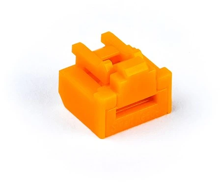Smart Keeper Carruzzo Smartkeeper NL03P2OR jungčių blokatorius Prievadų blokatorius RJ-45 Oranžinė 100 vnt