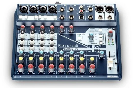 Carruzzo Soundcraft Notepad-12FX maišytuvas