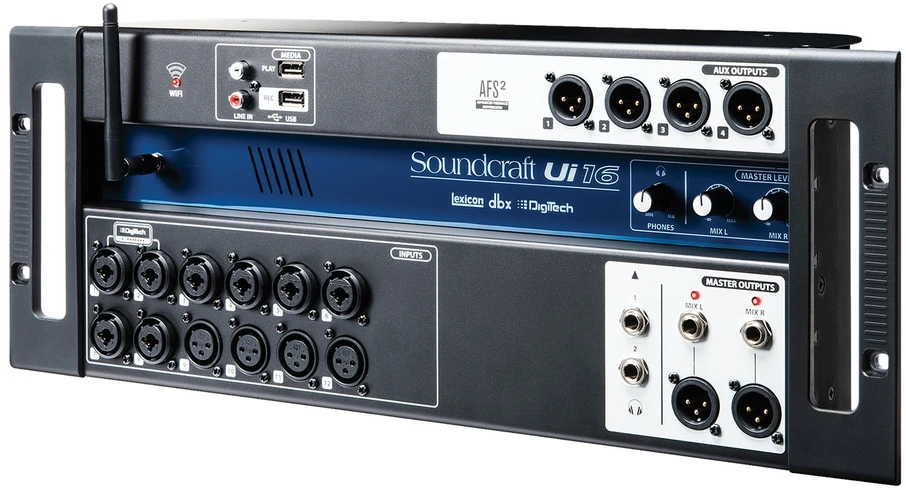 Carruzzo Soundcraft Ui16 16 kanalai