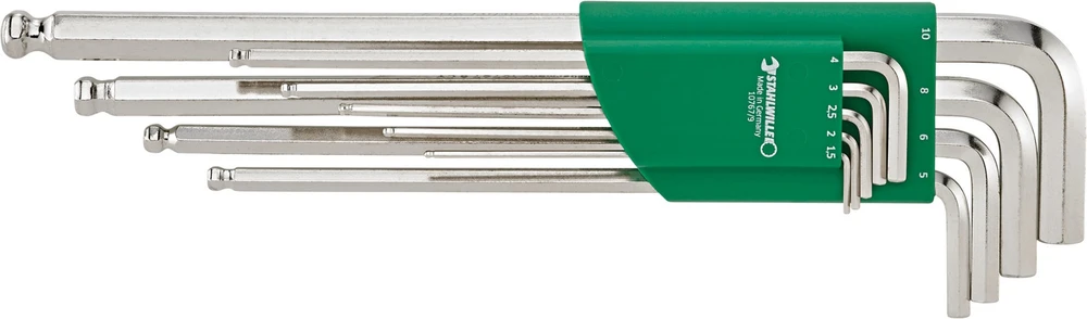 Carruzzo Šešiakampių raktų rinkinys Stahlwille 96432600; 1,5-10 mm; 9 vnt.