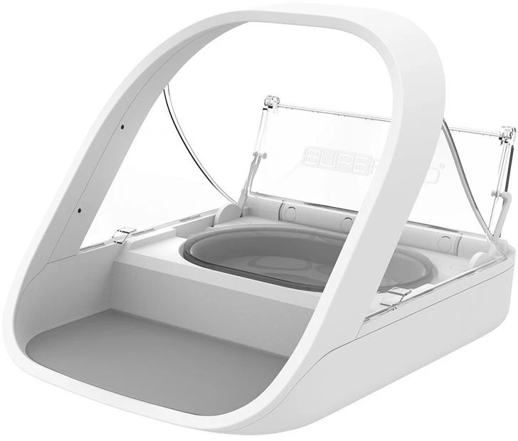 Trixie Carruzzo SureFlap MPF001 šuns arba katės ėdalo arba vandens tiektuvas Plastikas Balta Šuo Automatinė naminių gyvūnų šėrykla