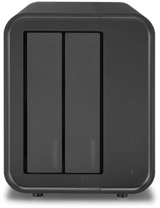 Carruzzo TerraMaster D2-320 diskų masyvas Desktopas Juoda